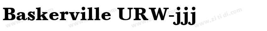 Baskerville URW字体转换